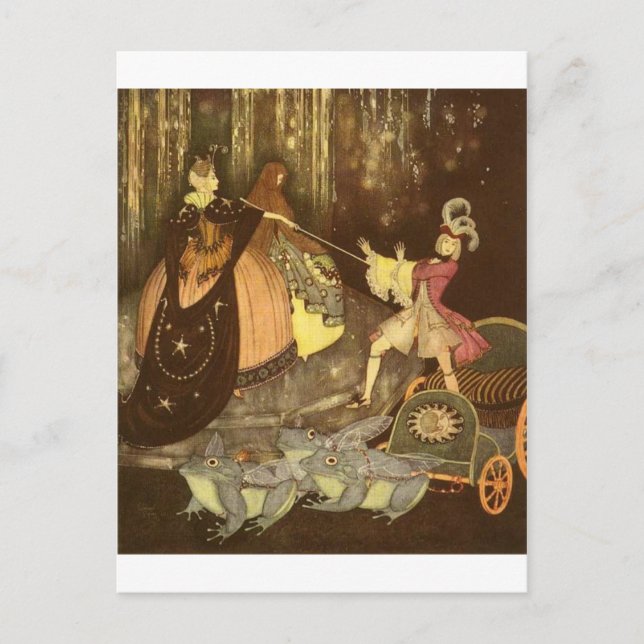 Postal Cuentos de hadas de Dulac (Anverso)