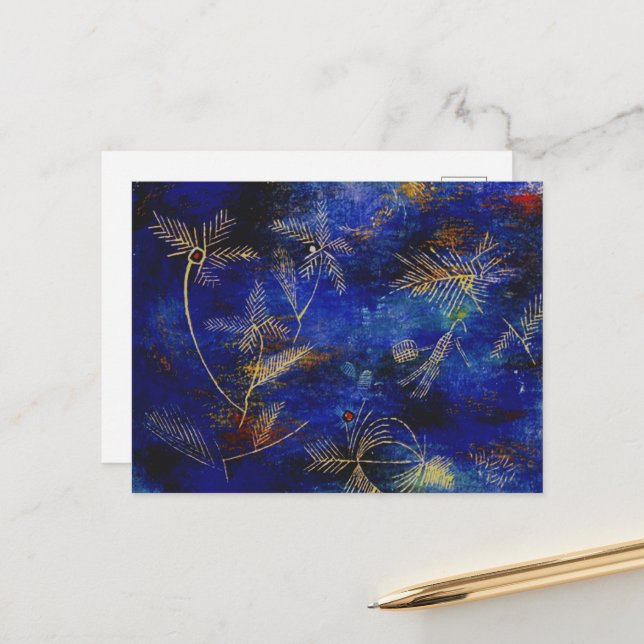 Postal Cuentos de hadas - Klee (Anverso/Reverso In Situ)