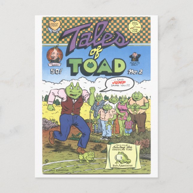 Postal Cuentos de la toad #2, 1971 (Anverso)