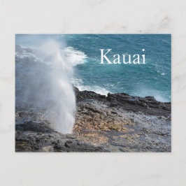 Postal Cuerno de deletreo en Kauai, Hawái