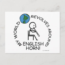 Postal Cuerno de Inglés - El mundo se repite