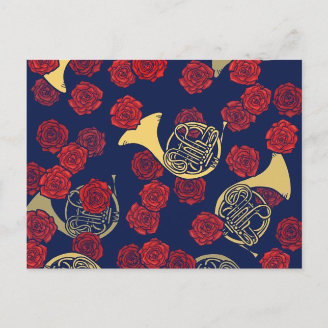 Postal Cuerno Francés (Anverso)