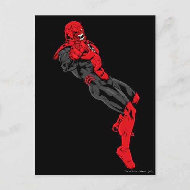 Postal Cuerpo de Linternas Rojas - Leyenda de furia 1 (Anverso)