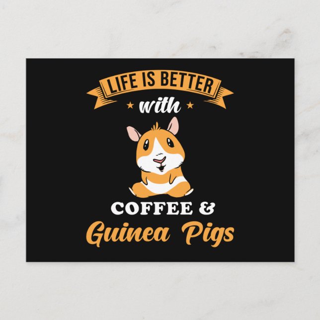 Postal Cuesta de cerdo de Guinea (Anverso)