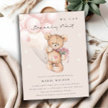 Postal Cuestionado Rubor Bear Bearly Wait Balloon Baby Sh<br><div class="desc">Para cualquier personalización adicional o cualquier otro elemento que coincida,  no dude en ponerse en contacto conmigo en yellowfebstudio@gmail.com</div>