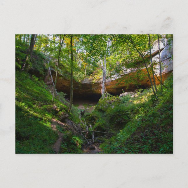 Postal Cueva de Hosak, Ohio (Anverso)