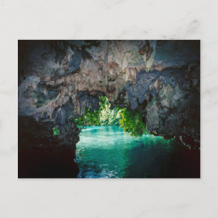Postal Cueva de murciélagos en Airai, Palaos, Micronesia