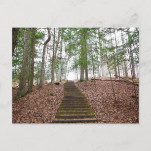 Postal Cueva de Whispering, Parque Estatal Hocking Hills,