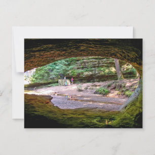 Postal Cueva del anciano, Parque Estatal Hocking Hills, O