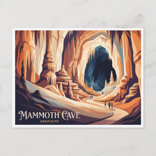 Postal Cueva Mammoth Kentucky