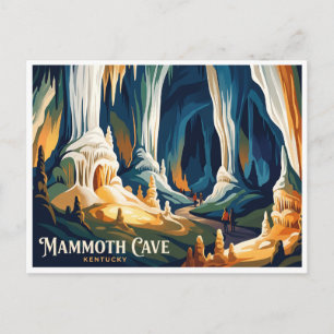 Postal Cueva Mammoth Kentucky