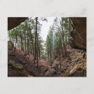 Postal Cueva sacudida, Hocking Hills SP, Ohio