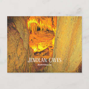 Postal Cuevas calizas de Jenolan Australia