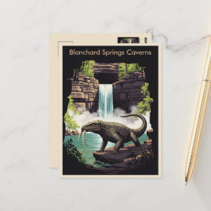 Postal Cuevas de Blanchard Springs