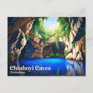 Postal Cuevas de Chinhoyi Zimbabwe