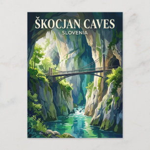 Postal Cuevas de Škocjan Eslovenia
