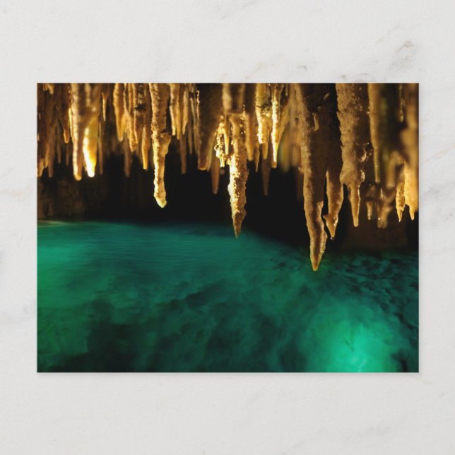 Postal Cuevas subterráneas N Agua (Anverso)