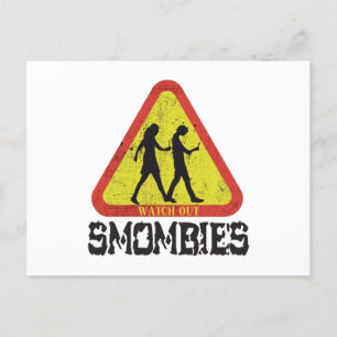 Postal Cuidado con Smombies
