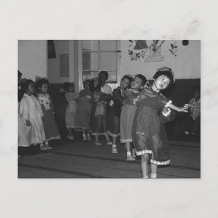 Postal Cuidado infantil Vintage China Shanghai