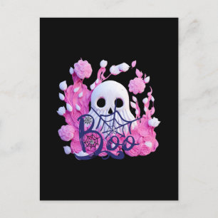 Postal cuidado paquete de fantasmas lindos de Halloween