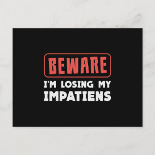 Postal Cuidado que estoy perdiendo el jardín paisajístico