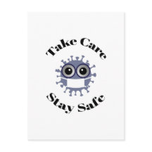 Cuidados Estancia Segura Masked Corona Virus