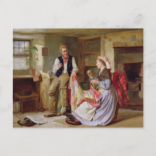 Postal Cuilt de trabajo en mosaico por William Henry Midw