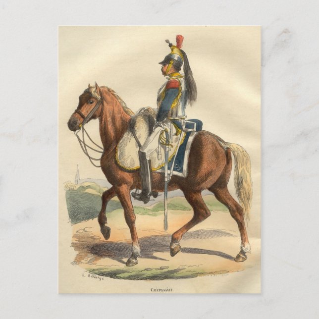 Postal Cuirassier (Anverso)