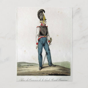 Postal Cuirassier de la Guardia Prusia
