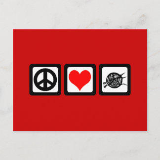 Postal Cuito de amor por la paz