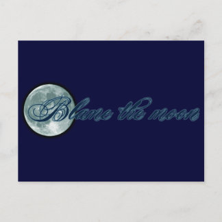 Postal Culpar a la luna