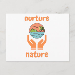 Postal Cultivo de la naturaleza, citas de vida