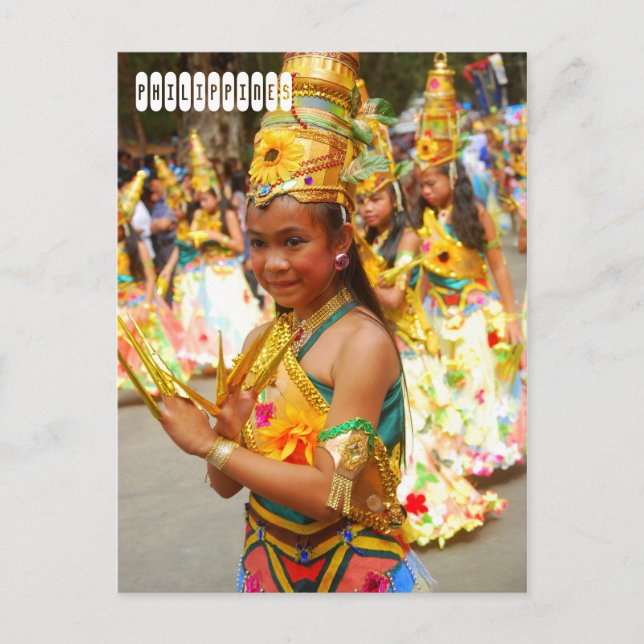 Postal Cultura de Filipinas (Anverso)