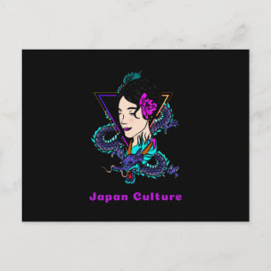 Postal Cultura de Japón - Geisha