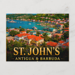 Postal Cultural Regional de St. John's Antigua y Barbuda