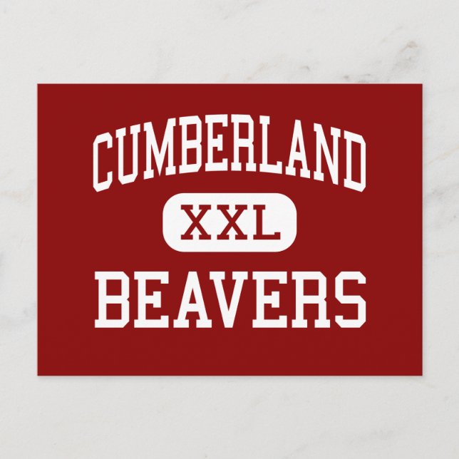 Postal Cumberland - Beavers - Middle - Cumberland (Anverso)