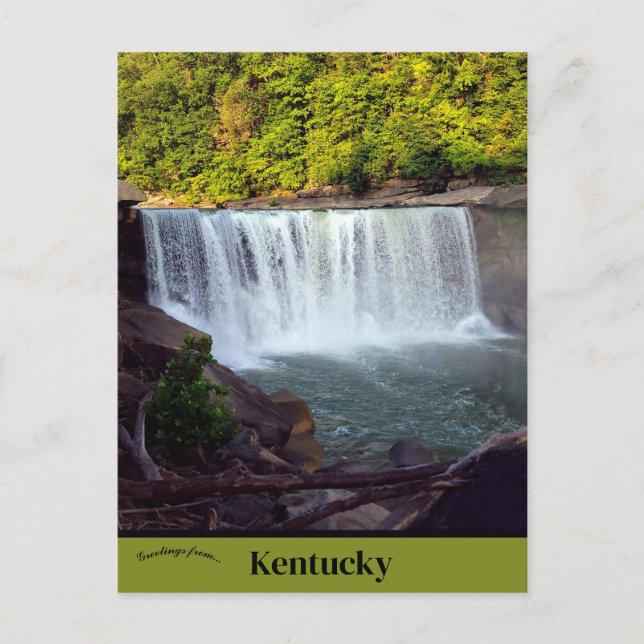 Postal Cumberland Falls Kentucky USA (Anverso)
