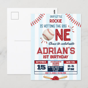 Postal Cumpleañero de béisbol