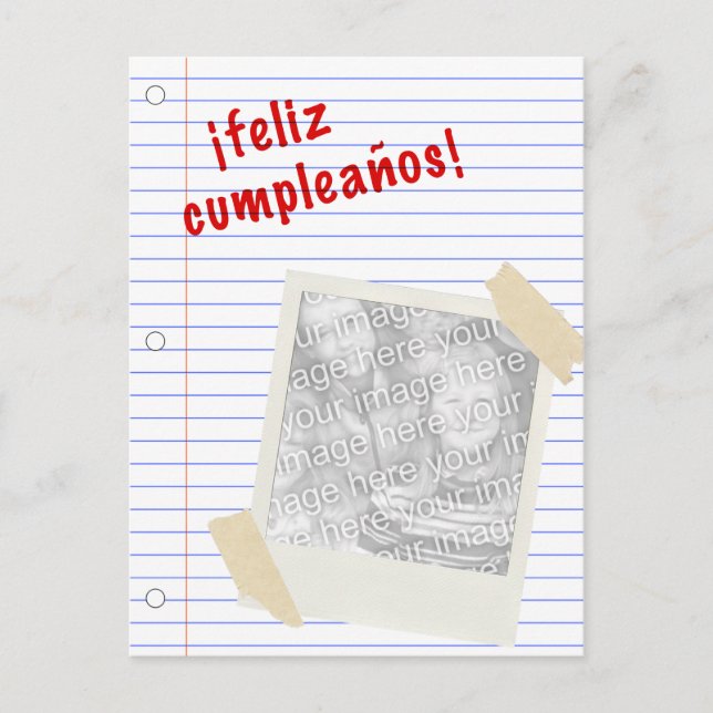 Postal cumpleanos (Anverso)