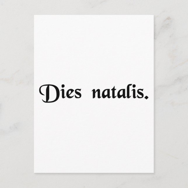 Postal Cumpleaños (Anverso)