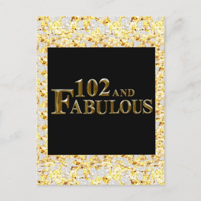 Postal Cumpleaños 102 (Anverso)