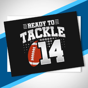 Postal Cumpleaños 14 Atajar 14 Años Conmemoración de Pare