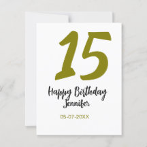 cumpleaños 15 quiencenera agregar fecha año dorado