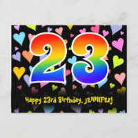 Cumpleaños 23: Patrón de Corazones Divertidos, Arc