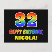Cumpleaños 32: Atrevido, Divertido, Simple, Arcoír