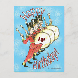 Postal Cumpleaños - baterías