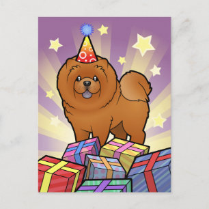Postal Cumpleaños Chow Chow
