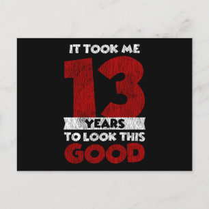 Postal Cumpleaños De 13 Años Me Tomó Verse Bien Cumpleaño