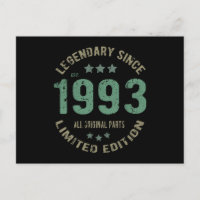 Cumpleaños de 32 años 1993 Leyenda Épica Cumpleaño