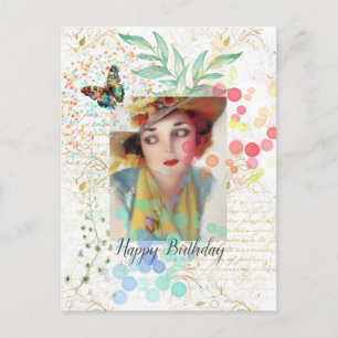 Postal Cumpleaños de Cowgirl Blossom